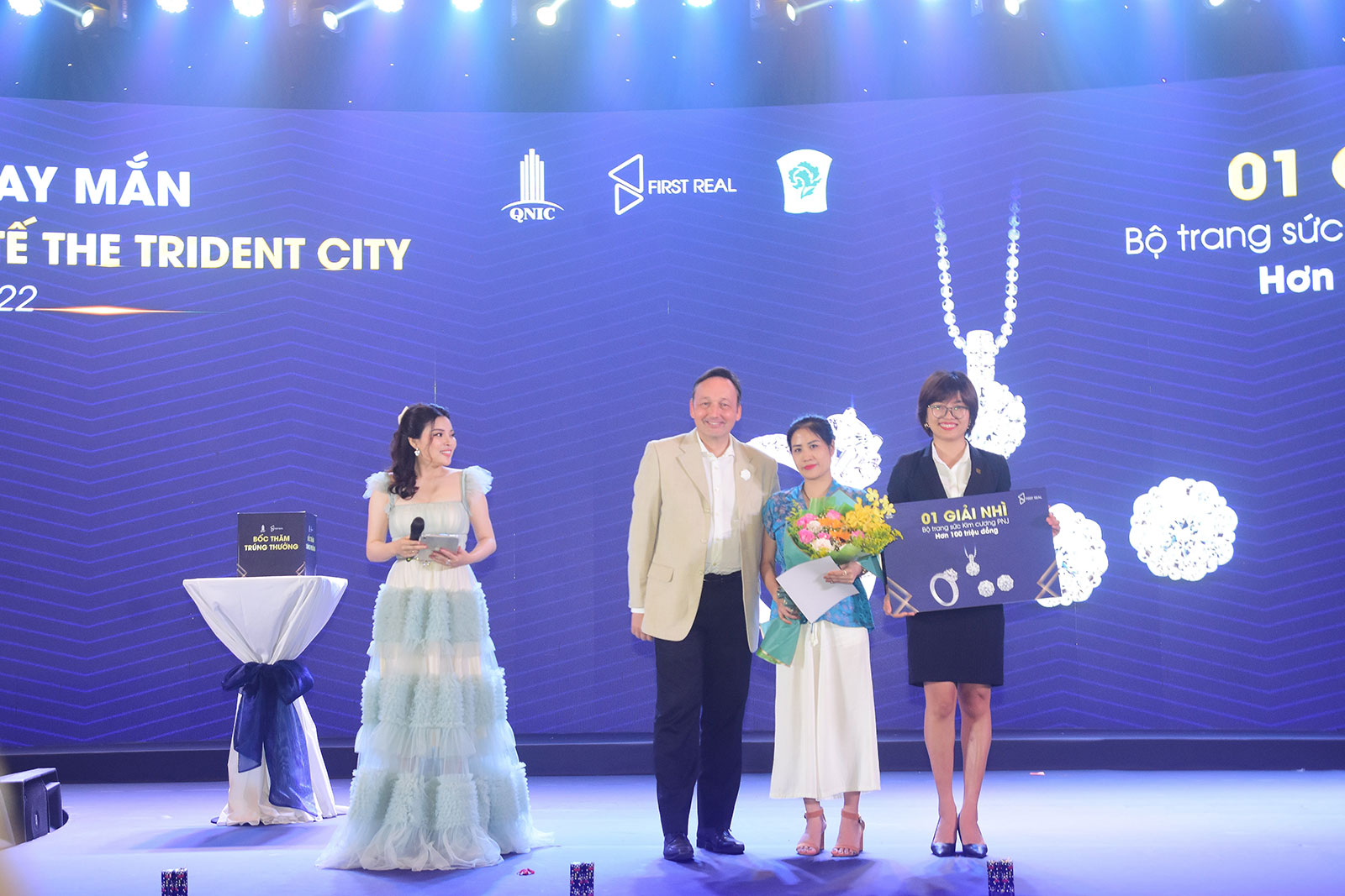 LAUNCHING CEREMONY OF THE TRIDENT CITY PROJECT OF QNIC AND FIRST REAL COMPANY