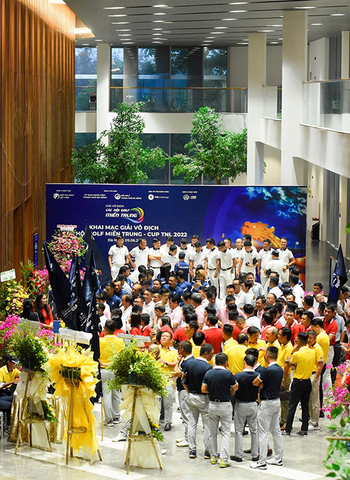THE OPENING CEREMONY OF THE CENTRAL GOLF CHAMPIONSHIP – TNL CUP 2022 AT ARIYANA CONVENTION CENTRE DANANG