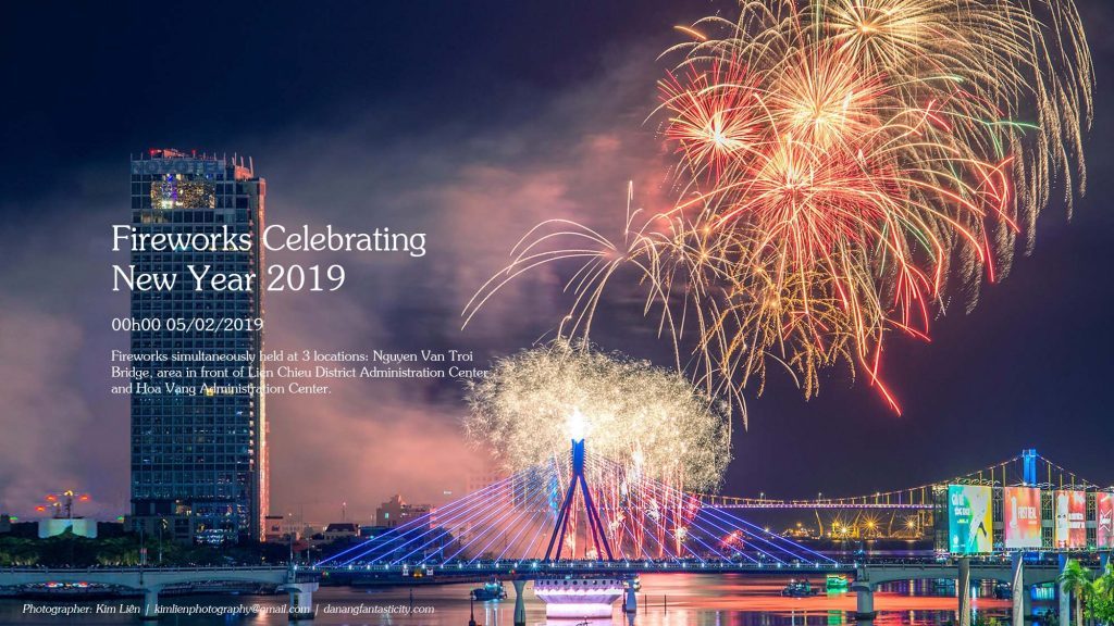 FIREWORKS CELEBRATING NEW YEAR 2019 – YEAR OF THE EARTH PIG