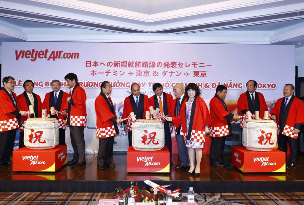 ベトジェットが日本への直行便新航路を発表
