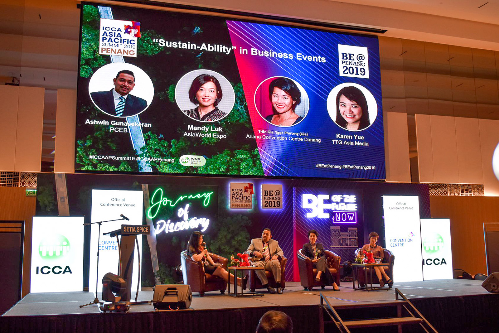 Ariyana Convention Centre Manager Speaks At The Inaugural Icca Asia Pacific Summit 2019