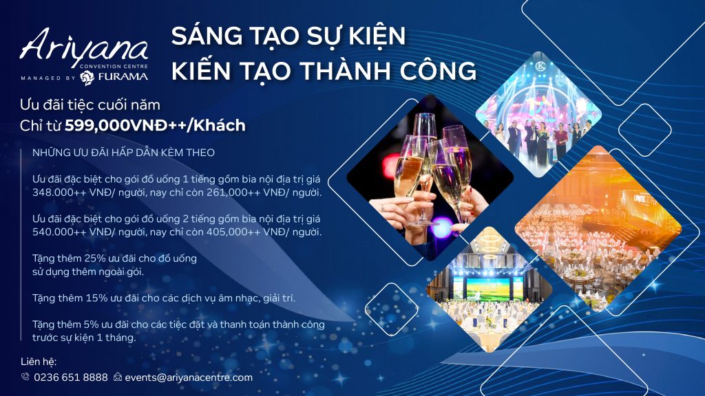 Year-End Party Offers | Only from VND 599,000++/Guest