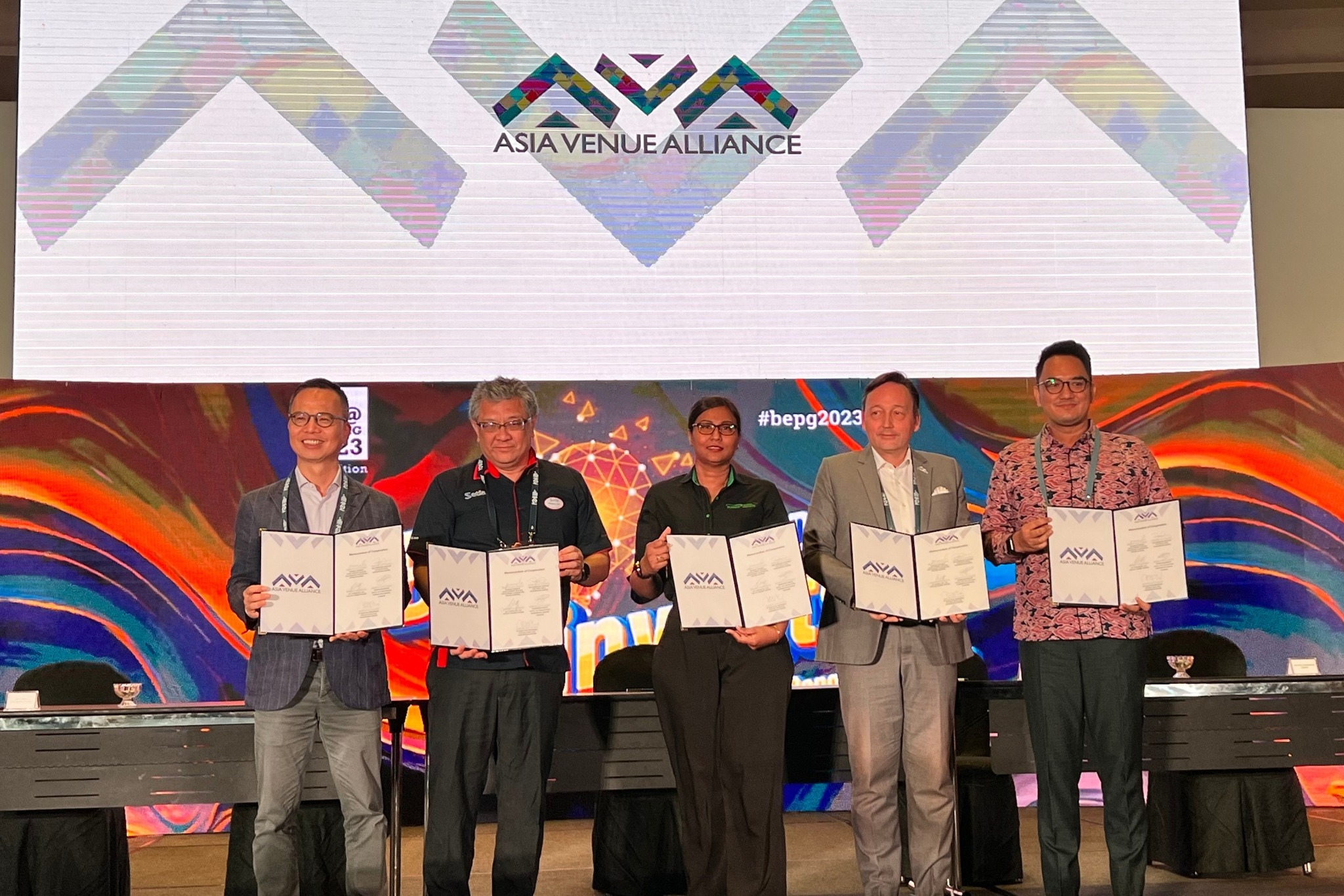 The Asia Venue Alliance (AVA) MOU Signing Ceremony