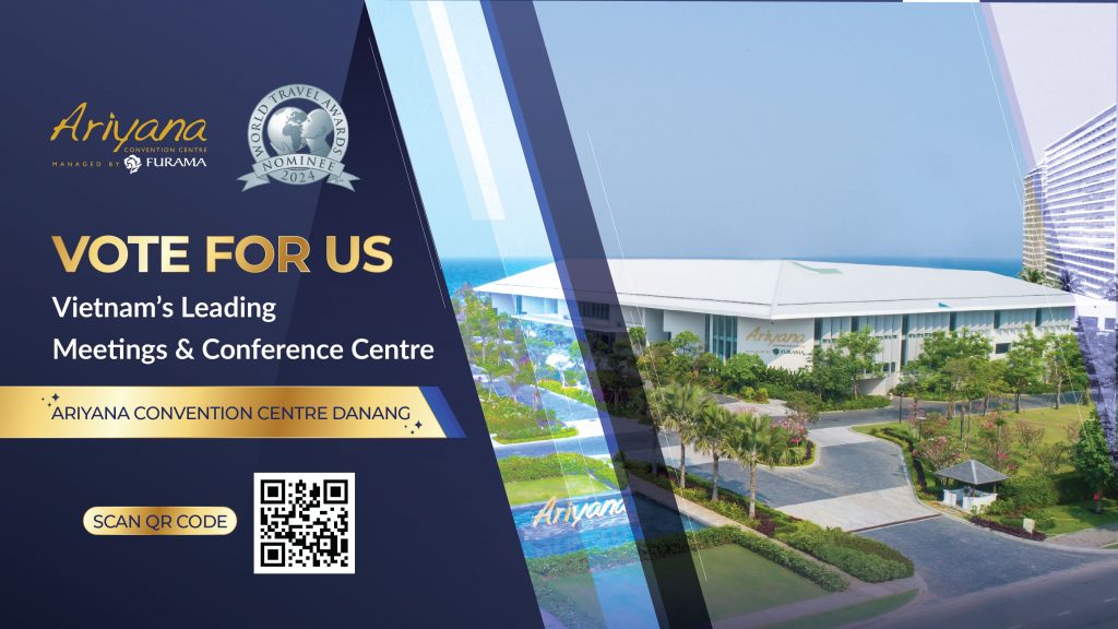 Cung Hội nghị Quốc tế Ariyana Đà Nẵng vinh dự được đề cử giải thưởng “Vietnam’s Leading Meetings & Conference Centre” bởi World Travel Awards 2024
