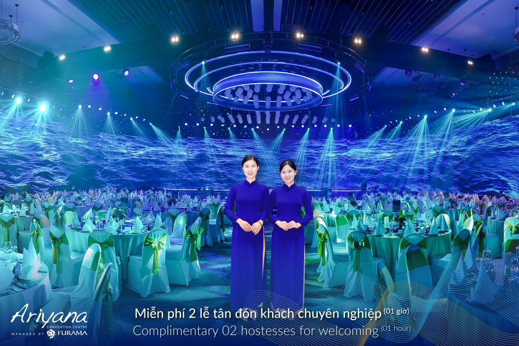 Miễn phí 02 PG đón tiếp trong 01 giờ (**)