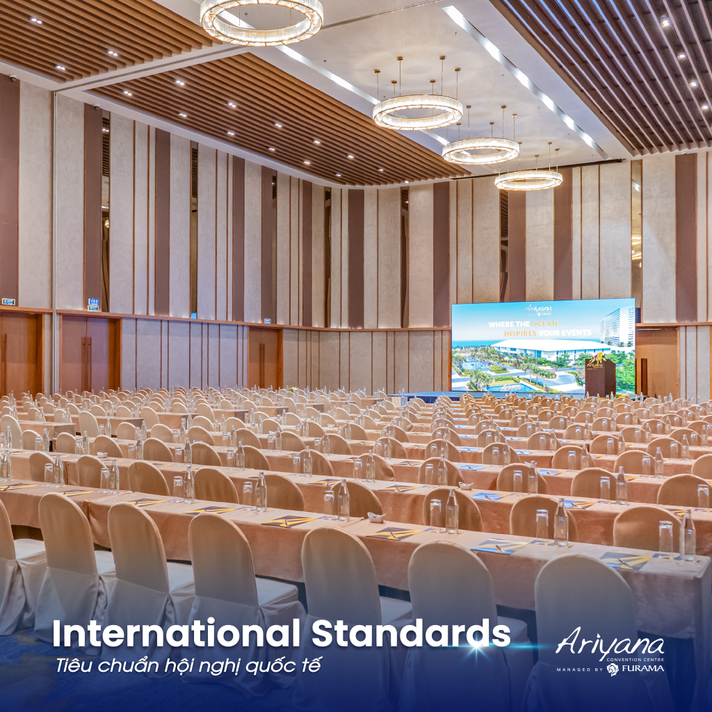 国際基準と世界クラスのおもてなしが融合する、ベトナム屈指のビーチフロント・コンベンションセンターで、企業の品格を高めてください。