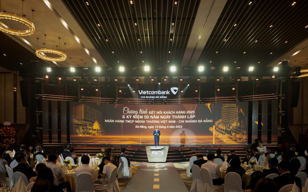 Celebrating 50 Years of Vietcombank at Ariyana Convention Centre Danang