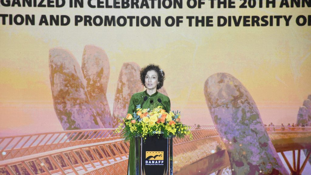 Lời chia sẻ đầy cảm hứng và ý nghĩa của bà Audrey Azoulay tại buổi khai mạc