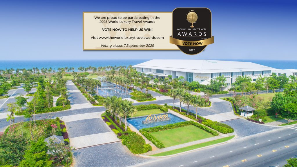 Niềm tự hào Việt trên bản đồ hội nghị quốc tế tại The World Luxury Travel Awards mang tên Cung Hội nghị Quốc tế Ariyana Đà Nẵng!