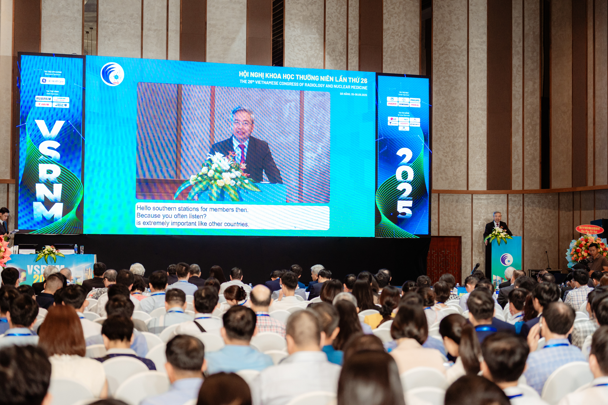 VSRNM 2025 Scientific Conference opened a new chapter for the medical field at Ariyana Convention Centre Danang