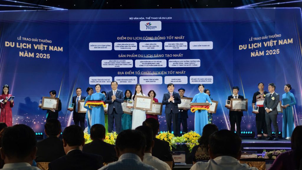 GIẢI “ĐỊA ĐIỂM TỔ CHỨC SỰ KIỆN DU LỊCH TỐT NHẤT 2025” XƯỚNG TÊN CUNG HỘI NGHỊ QUỐC TẾ ARIYANA ĐÀ NẴNG