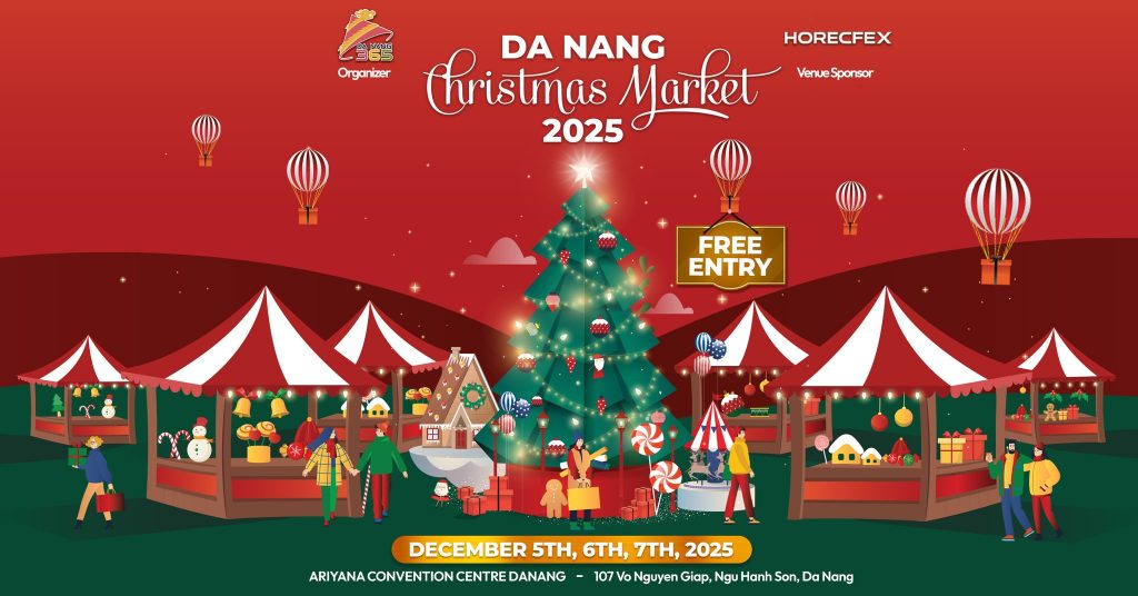 CHỢ GIÁNG SINH ĐÀ NẴNG 2025 – SỰ KIỆN MÙA LỄ HỘI ĐƯỢC MONG CHỜ NHẤT CUỐI NĂM NAY ĐÃ GÕ CỬA!