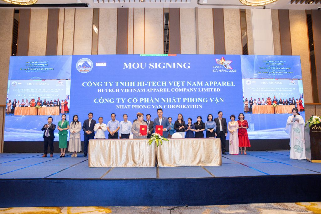 MOU 4: Strategic Alignment in Garments and Logistics between Hi-TECH Vietnam Apparel Co., Ltd. (Công ty TNHH Hi-TECH Việt Nam Apparel) and Nhat Phong Van Joint Stock Company (Công ty Cổ phần Nhất Phong Vận).