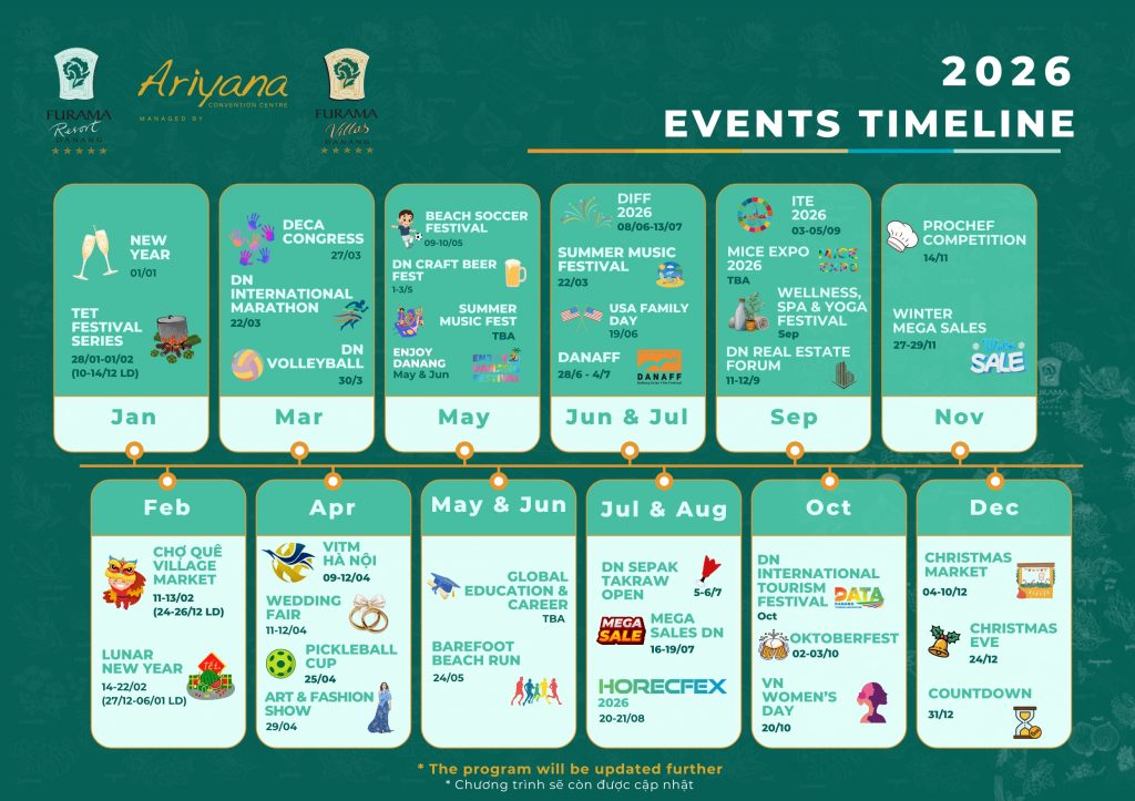 Cung Hội nghị Quốc tế Ariyana Đà Nẵng: Điểm Đến Sự Kiện Đẳng Cấp Thế Giới 2026